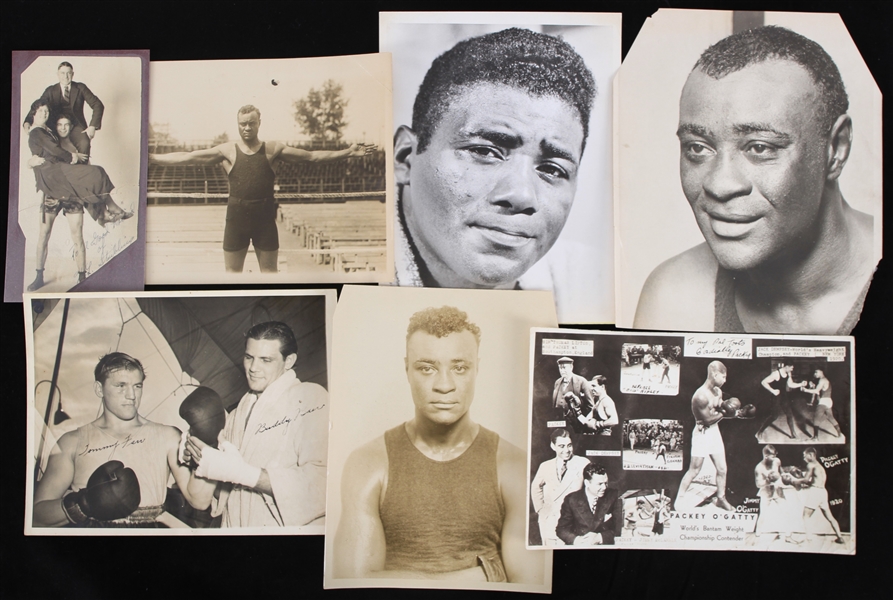 1920s-1960s Floyd Patterson, Pasquale Agati 8x10 photos and more (Lot of 7)