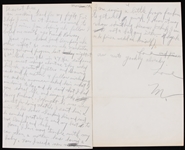 1930s Max Everitt Rosenbloom Hand Written Letter