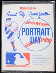 1970's Robin Yount Milwaukee Brewers WT Grant Portrait Day Print MIP