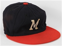 1953 Warren Spahn Milwaukee Braves Game Worn Cap (MEARS LOA) EX Spahn Collection