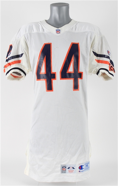 1993 Bob Christian Chicago Bears Signed Game Worn Road Jersey (MEARS LOA/JSA)