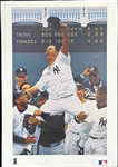 1998 David Wells New York Yankees Signed 19" x 27" Perfect Game Lithograph (JSA)