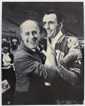 1990s Red Auerbach Bob Cousy Boston Celtics 16" x 20" Photo