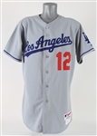 2007 Jeff Kent Los Angeles Dodgers Road Jersey (MEARS LOA)