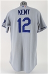 2007 Jeff Kent Los Angeles Dodgers Road Jersey (MEARS LOA)