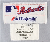 2007 Jeff Kent Los Angeles Dodgers Road Jersey (MEARS LOA)