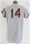 1965 Jesus Alou San Francisco Giants Game Worn Road Jersey (MEARS A8)