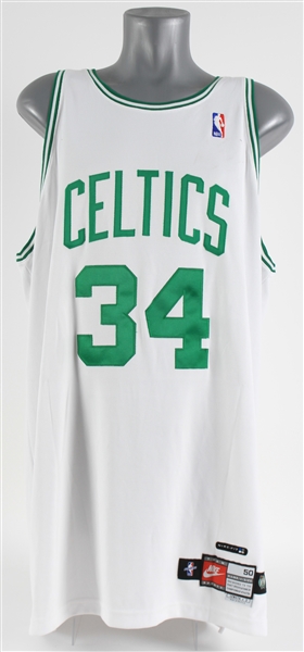 1998-99 Paul Pierce Boston Celtics Home Jersey (MEARS A5) Rookie Season