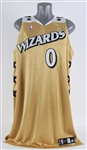 2007-08 Gilbert Arenas Washington Wizards Alternate Jersey (MEARS A5)