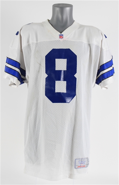 1993 Troy Aikman Dallas Cowboys Home Jersey (MEARS A5)