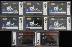 2003 Gene Simmons KISS TracerCode Promotional Cards - Lot of 8 (TracerCode Slabbed 8-10)