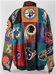 2000's NFL Team Logos Reebok Leather Jacket
