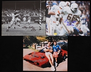 1930's-2000's Bob Feller Cleveland Indians (Guardians), Marv Fleming Green Bay Packers, Robert Parish Boston Celtics and more Autographed 8x10 Photos (Lot of 24) (JSA)