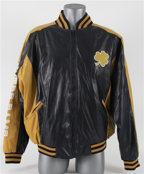 2000s Notre Dame Fighting Irish Steve & Barrys Leather Jacket