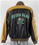 2000's Notre Dame Fighting Irish Steve & Barry's Leather Jacket