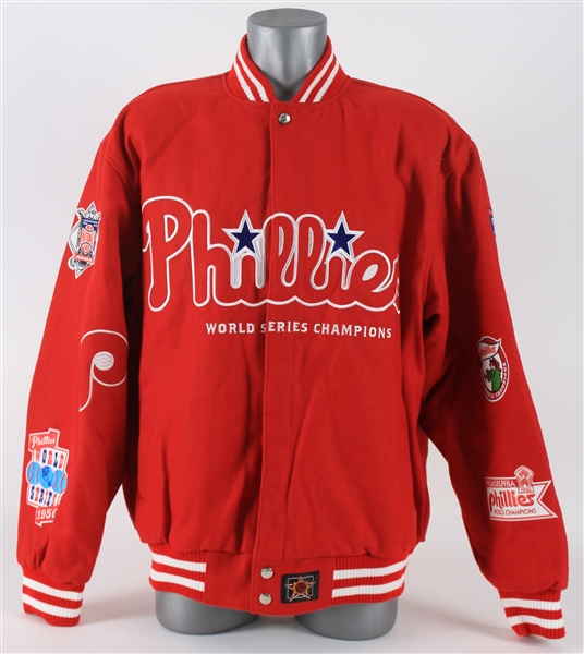 1980/2008 Philadelphia Phillies World Series Champions Reversible Jeff Hamilton Jacket