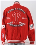 1980/2008 Philadelphia Phillies World Series Champions Reversible Jeff Hamilton Jacket