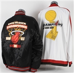 2013 Miami Heat NBA Champions Jackets - Lot of 2