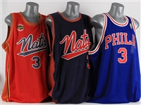 Allen Iverson Retail Basketball Jerseys (Lot of 5) 