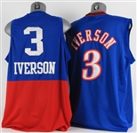 Allen Iverson Retail Basketball Jerseys (Lot of 5) 