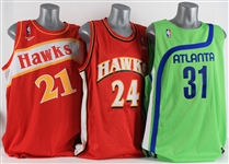 Atlanta Hawks Retail Basketball Jerseys (Lot of 5)