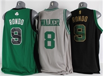 Boston Celtics Retail Basketball Jerseys (Lot of 7)