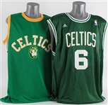 Boston Celtics Retail Basketball Jerseys (Lot of 7)