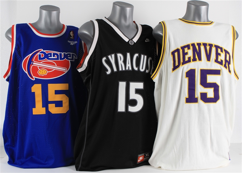 Carmelo Anthony Retail Basketball Jerseys (Lot of 9)