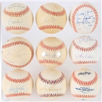 1990's-2000's Signed Baseball Collection - Lot of 21 w/ Jose Canseco All Star Game, Jose Canseco Big League Challenge HR Ball, Orlando Hernandez World Series & More