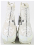 2011 Miles Austin Dallas Cowboys Attributed Under Armour High Top Cleats (MEARS LOA)
