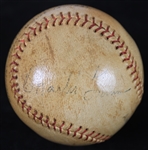 1951 Charlie Grimm Milwaukee Brewers Signed American Association Baseball w/ Robert Wilton - Stars of Yesterday - All Star Game - Borchert Field Notation (MEARS LOA/JSA)
