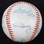 1968 Chicago White Sox Team Signed OAL Cronin Baseball w/ 15 Signatures Including Hoyt Wilhelm, Luis Aparicio, Al Lopez, Wilbur Wood & More (JSA)  