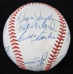 1968 Chicago White Sox Team Signed OAL Cronin Baseball w/ 15 Signatures Including Hoyt Wilhelm, Luis Aparicio, Al Lopez, Wilbur Wood & More (JSA)  
