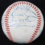 1968 Chicago White Sox Team Signed OAL Cronin Baseball w/ 15 Signatures Including Hoyt Wilhelm, Luis Aparicio, Al Lopez, Wilbur Wood & More (JSA)  