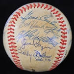 1990's Eddie Mathews Single Signed & Milwaukee Braves Multi Signed Baseballs - Lot of 2 w/ Warren Spahn, Del Crandall, Johnny Logan & More (JSA)
