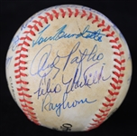 1990's Eddie Mathews Single Signed & Milwaukee Braves Multi Signed Baseballs - Lot of 2 w/ Warren Spahn, Del Crandall, Johnny Logan & More (JSA)