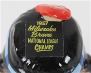 1957 Milwaukee Braves National League Champs 5.5 Vintage Porcelain Nodder
