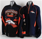 1990's-2000's Football Jacket Collection - Lot of 4 w/ Denver Broncos Super Bowl Champions, San Diego Chargers & Buffalo Bills