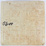 2017 (September 14) New York Yankees Baltimore Orioles Yankee Stadium Game Used 3rd Base Signed by Gary Sanchez (MEARS LOA/MLB Hologram/Fanatics/Steiner)