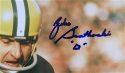 1969 Zeke Bratkowski Green Bay Packers Signed Photo w/ Jersey Name Plate 19x27 Framed Display (JSA)