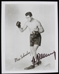 1930-1932 Max Schmeling World Heavyweight Champion Signed 8x10 Photo (JSA)