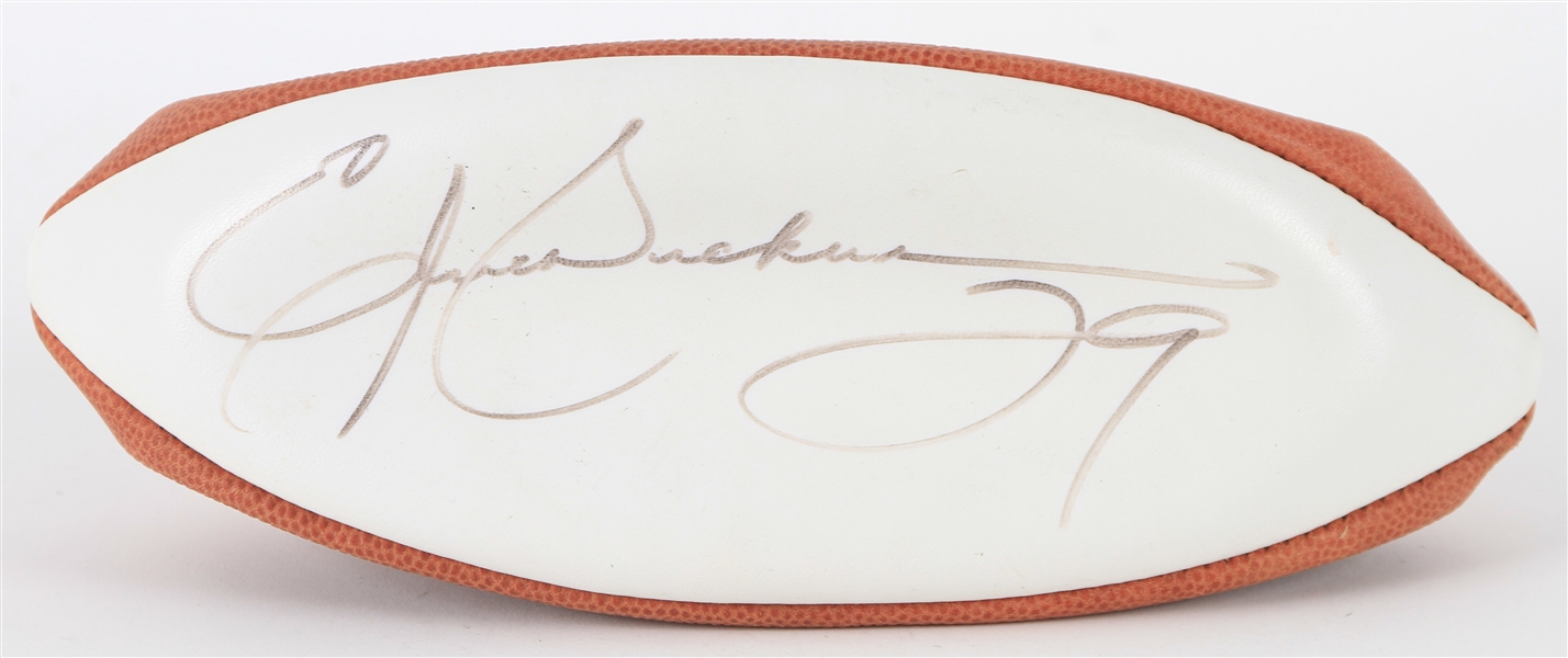 1990s Eric Dickerson Los Angeles Rams Signed ONFL Tagliabue Autograph Panel Football (JSA)