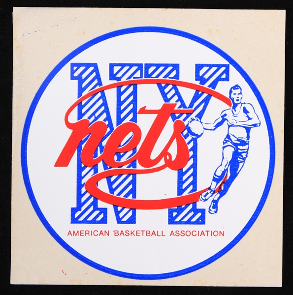 1968-69 New York Nets ABA 3.5" Window Decal