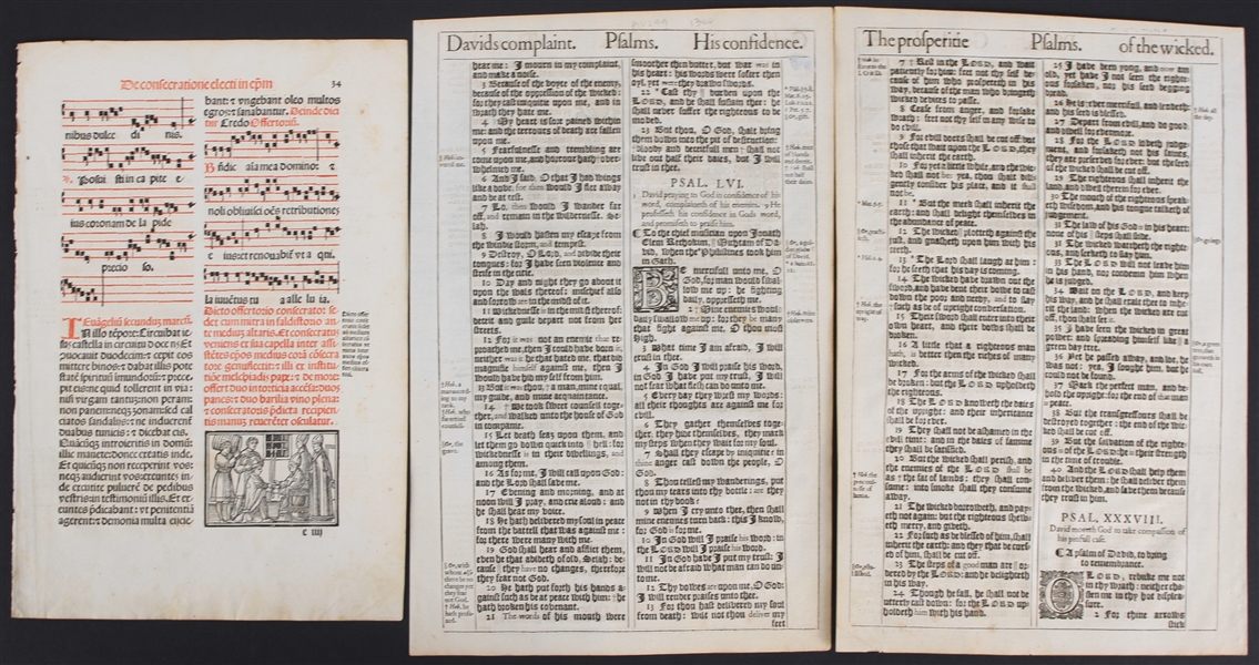 1520 Pontificale Romanum Printed in Venice by Giunta (Artifacts Unlimited COA)