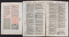 1520 Pontificale Romanum Printed in Venice by Giunta (Artifacts Unlimited COA)