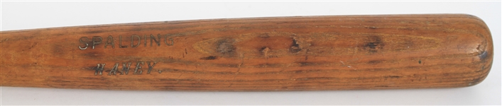 1920s Fred Haney Tigers/Red Sox Spalding Professional Model Game Used Bat (MEARS A8)