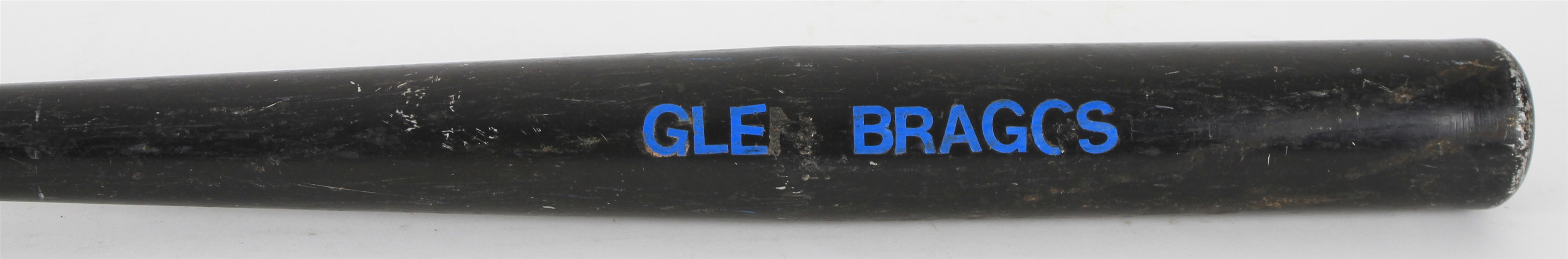 1986-90 Glenn Braggs Milwaukee Brewers HitStructor Aluminum Training Bat (MEARS LOA)