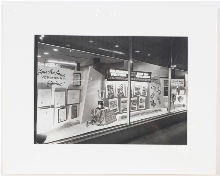 1950s Milwaukee Sentinel Braves 11"x14" Original Frank Stanfield Photo