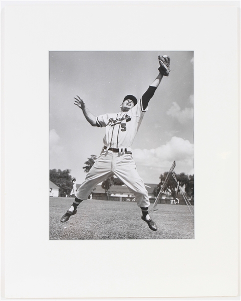 1950s Spring Training Milwaukee Braves 11"x14" Frank Stanfield Original Photo