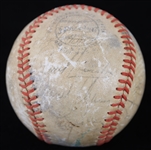 1973 Cincinnati Reds Team Signed ONL Feeney Baseball w/ 15 Signatures Including Pete Rose, Sparky Anderson, Ken Griffey & More (JSA)